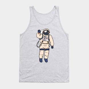 Astronaut Greeting Tank Top